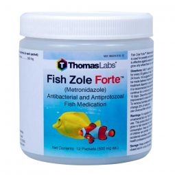 Fish Zole Forte 500mg (Metronidazole) 12 Packets