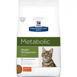 Hill's Prescription Diet Metabolic Chicken Cat Food 17.6 lbs