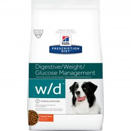 Hill's Prescription Diet w/d Dog Food Chicken 27.5 lbs