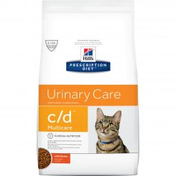 Hill's Prescription Diet c/d Chicken Dry Cat Food 17.6 lbs