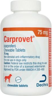 Carprovet Chewable (Carprofen) 75mg PER CHEWABLE