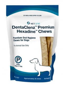 DentaClenz Premium Hexadine Chews Petite Dogs (under 11 lbs)