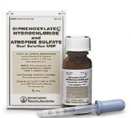 Diphenoxylate HCl and Atropine Sulfate Oral Solution 60mL