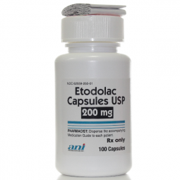 Etodolac 200mg PER CAPSULE