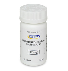 Methylprednisolone 32mg PER TABLET