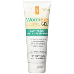 WormEze Gel for Dogs & Cats 4oz