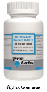 Acepromazine 25mg PER TABLET