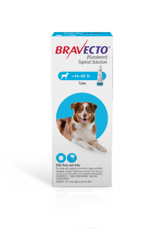 Bravecto Topical Solution for Dogs 44 - 88 lbs (1 Dose)