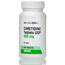 Cimetidine 400mg PER TABLET