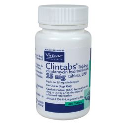 CLINTABS (clindamycin hydrochloride) 25mg per tablet