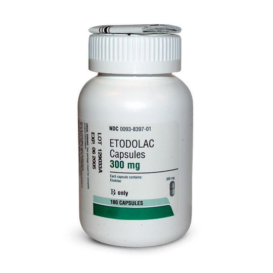 Etodolac 300mg PER CAPSULE