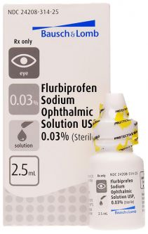 Flurbiprofen 0.03% Ophthalmic Solution 2.5mL