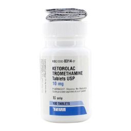 Ketorolac Tromethamine 10mg PER TABLET