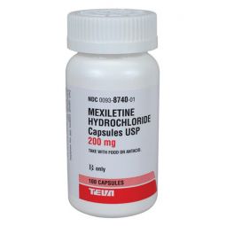 Mexiletine HCl 200mg 100 Capsules