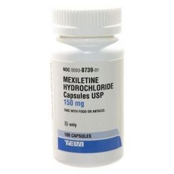 Mexiletine HCl 150mg 100 Capsules