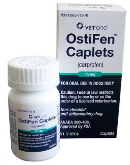 OstiFen (Carprofen) Caplets 75mg PER TABLET