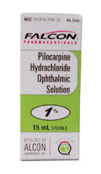 Pilocarpine Ophthalmic Solution 1% 15mL