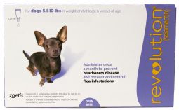 Revolution For Dogs 5.1 to 10 lbs (1 Month)