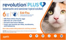 Revolution Plus for Cats 5.6 - 11lbs 6 Month