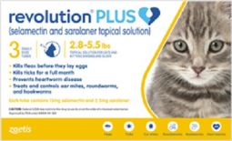 Revolution Plus for Cats 2.8 - 5.5lbs 3 Month