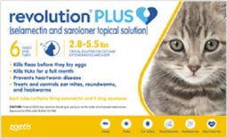 Revolution Plus for Cats 2.8 - 5.5lbs 6 Month