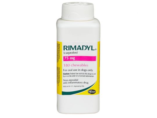 Rimadyl 75mg 180 Chewables