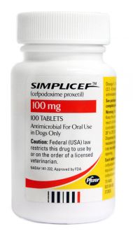 Simplicef 100mg PER TABLET