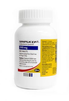 Simplicef 200mg PER TABLET