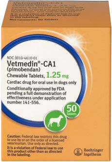 Vetmedin-CA1 1.25mg 50 Tablets