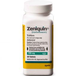 Zeniquin (Marbofloxacin) 200mg PER TABLET