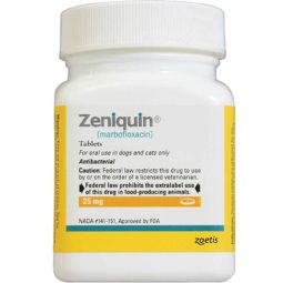 Zeniquin (Marbofloxacin) 25mg PER TABLET