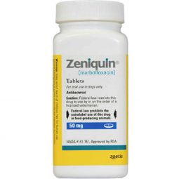 Zeniquin (Marbofloxacin) 50mg PER TABLET